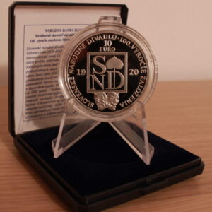 10 Euro - 2020 - 100. výročie založenia Slovenského národného divadla - Proof