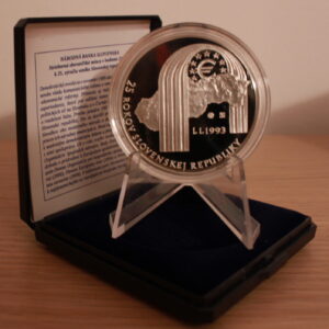 25 Euro - 2018 - 25. výročie vzniku Slovenskej republiky - Proof