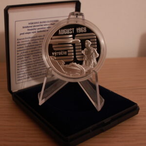 10 Euro - 2018 - Nenásilný spontánny odpor občanov proti vstupu vojsk Varšavskej zmluvy v auguste 1968 - Proof