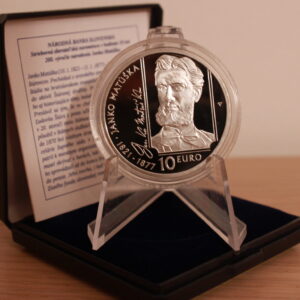 10 Euro - 2021 - Janko Matúška – 200. výročie narodenia - Proof