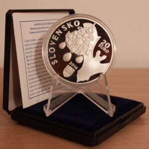 20 Euro - 2014 - Chránený areál Dubnícke bane – nálezisko opálov - Proof