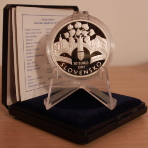 10 Euro - 2011 - Memorandum národa slovenského – 150. výročie prijatia - Proof
