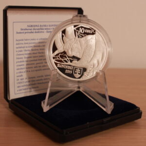 10 Euro - 2015 - Svetové prírodné dedičstvo Karpatské bukové pralesy - Proof