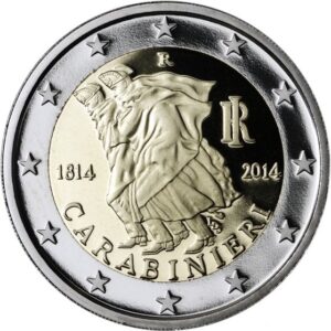 2 Euro - 2014 - Carabinieri - UNC