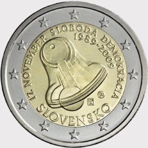 2 Euro - 2009 - 20. výročie 17. novembra 1989 - UNC