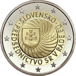 2 Euro - 2016 - Prvé predsedníctvo Slovenskej republiky v Rade Európskej únie - UNC