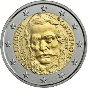 2 Euro - 2015 - Ľudovít Štúr – 200. výročie narodenia - UNC