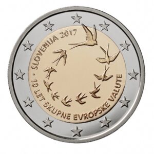 2 Euro - 2017 - 10 rokov euro - UNC