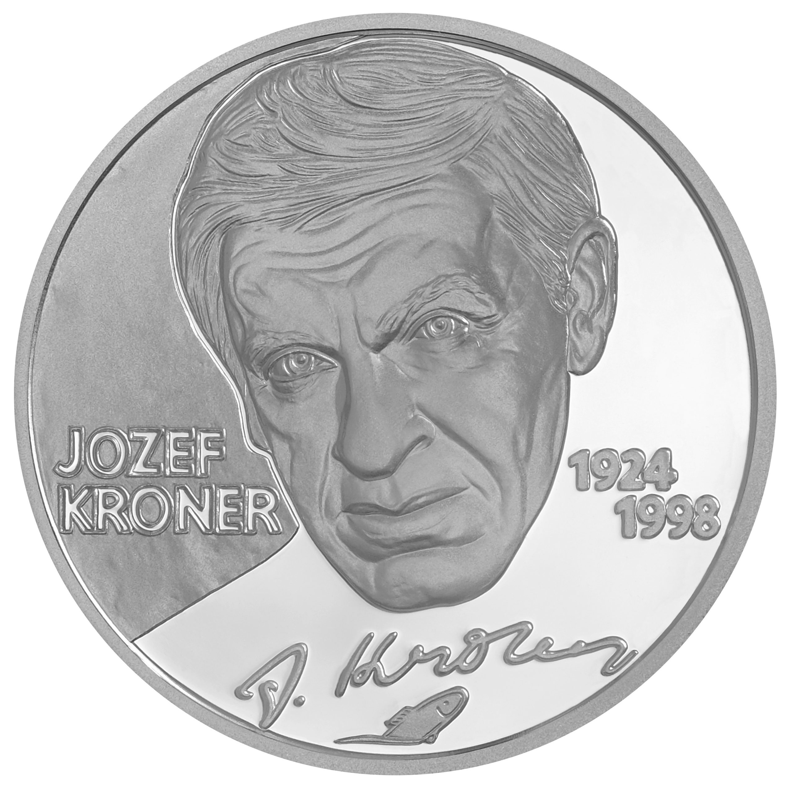 Pamätný list - 10 Euro - 2024 - 100. výročie narodenia Jozefa Kronera – Obrázok 3
