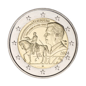 2 Euro - 2024 - 175. výročie úmrtia veľkniežaťa Williama II. - UNC
