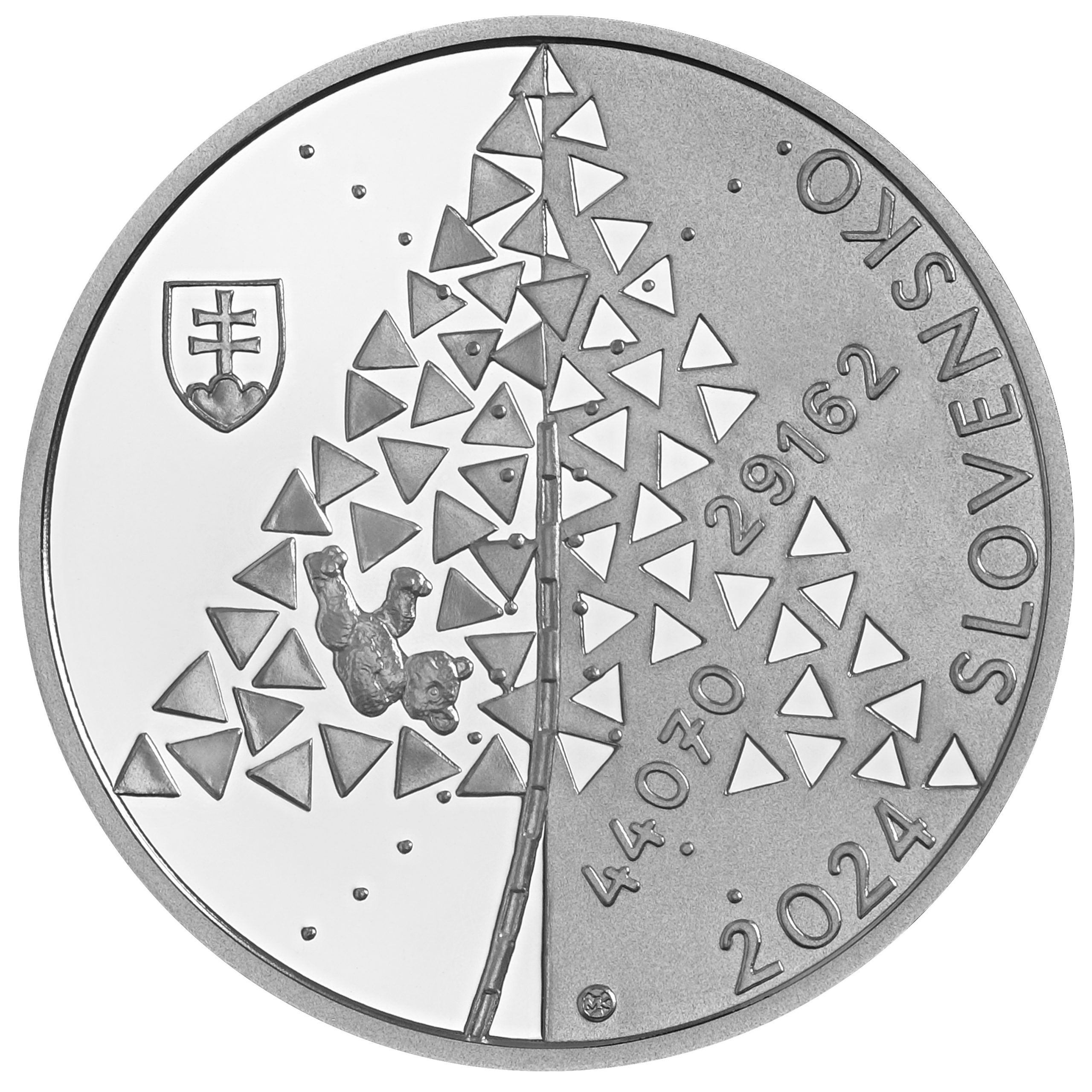 10 Euro - 2024 - Auschwitz a Birkenau - proof + bk + pamätný list – Obrázok 2