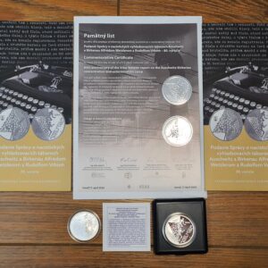 10 Euro - 2024 - Auschwitz a Birkenau - proof + bk + pamätný list