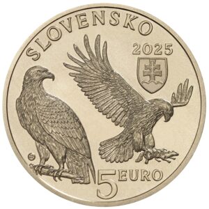 5 Euro - 2023 - Fauna a flóra na Slovensku – orol kráľovský