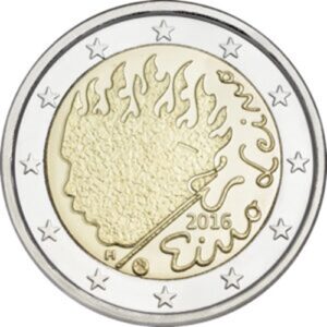 2 Euro - 2016 - Eino Leino