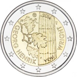 2 Euro - 2016 - Georg Henrik von Wright
