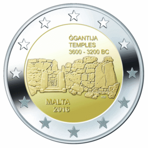 2 Euro – 2016 – Malta - Ggantija