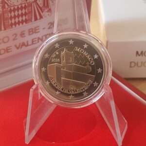 2 Euro - Monako - 2026 - Vojvodstvo Valentinois - Proof